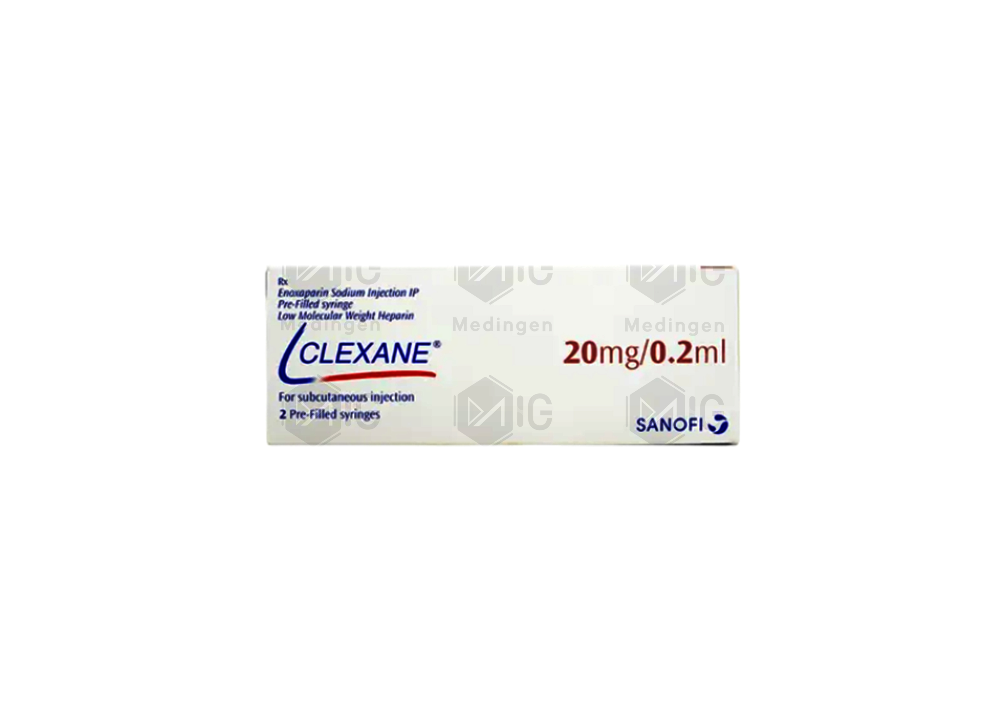 CLEXANE 20MG INJECTION